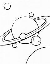 Saturn Planet For Kids Coloring Page  Free Printable Pages sketch template