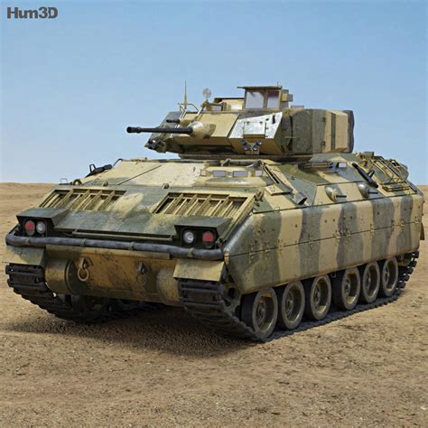 M2A1 Bradley 3D model - Military on Hum3D