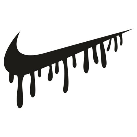 Nike Water Drip Logo Svg Nike Dripping Logo Png Nike Swoosh Logo | The ...