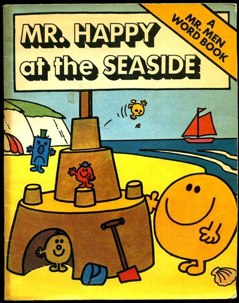 Mr. Happy at the Seaside (Mr. Men Word Books Series) by Hargreaves ...