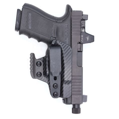 Rounded Gear Glock Trigger Guard Tuckable IWB Kydex Holster