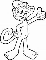 35 Free Monkey Coloring Pages Printable sketch template