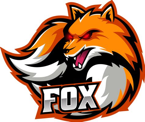 Angry fox mascot logo design By Visink | TheHungryJPEG