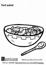 Coloring Page fruit salad  Free Printables Img 5804 sketch template
