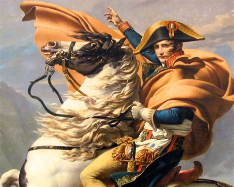 Napoleon Crossing the Alps 4K UHD Wallpaper
