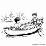 Rowboat Coloring Pages  Free & Printable sketch template