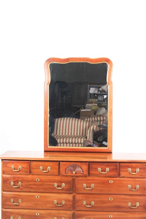 Centennial Cherry Wood Dresser with Mirror | EBTH