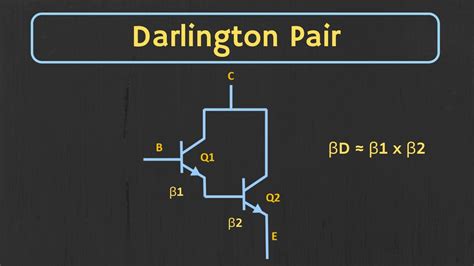 Darlington Pair Explained | The Darlington Pair as a Switch - YouTube