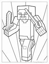 80 minecraft coloring Pages Free Pdf Printables – Artofit sketch template