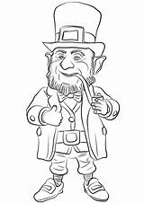 Leprechaun Coloring Page  Free Printable Pages For Kids sketch template