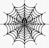 Spider Web Coloring Page sketch template