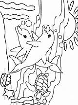 Ocean coloring Pages To Download And Print For Free sketch template