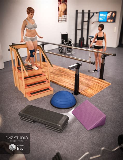 Physical Therapy Equipment | Daz 3D