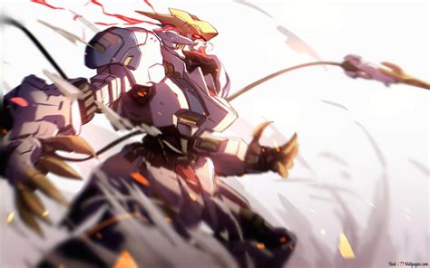 Mobile Suit Gundam Iron Blood Orphans - ASW-G-08 Gundam Barbatos Lupus Rex 2K wallpaper download