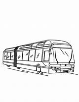 Tour Bus Coloring Page sketch template