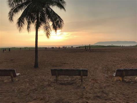 ITAP of a sunset at Goa beach. It’s great place to see nature’s coloured canvas. : r/itookapicture