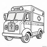 Ambulance Coloring Page 1101 873 sketch template