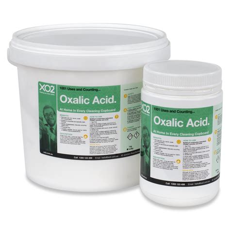 Oxalic Acid Cleaner - 100% Pure, 1001 Uses - XO2