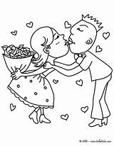 Couple In Love Coloring Page  Valentine coloring Pages Love sketch template