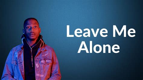 Flipp Dinero - Leave Me Alone (Lyrics) - YouTube