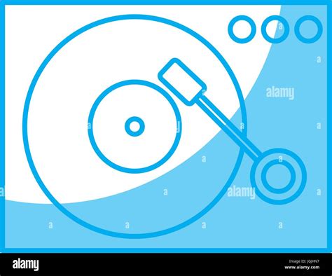 dj turntable icon Stock Vector Image & Art - Alamy