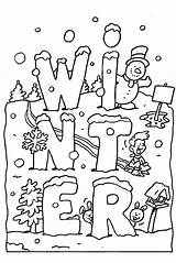 Free Printable Winter Coloring Pages For Preschoolers sketch template