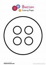 Button Coloring Pages For Kids Free Printable  Art & Craft sketch template