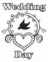 Wedding Coloring Pages  Best For Kids sketch template