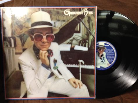 Elton John Greatest Hits Vinyl Record 1974 Album MCA