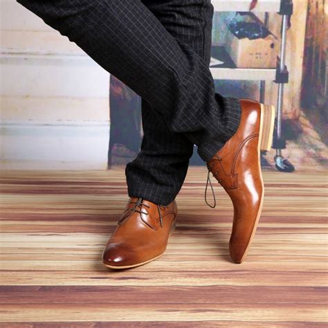 Wedding Shoes Men Brown