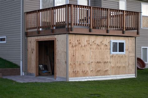 Under Deck Storage Sheds - DIY