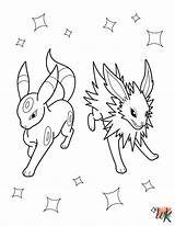 20 Jolteon Coloring Pages For Kids  ColoringPagesWKcom sketch template