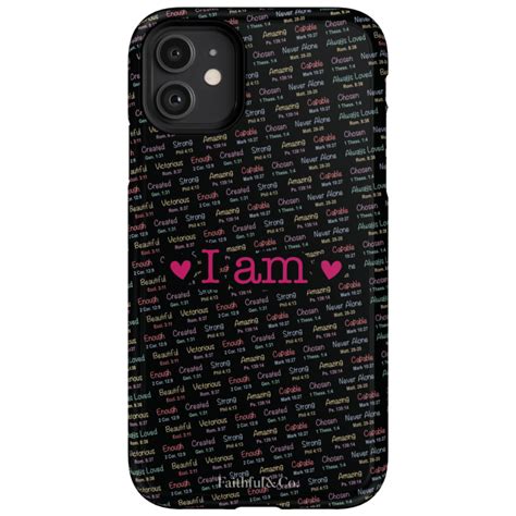 I Am Inspiration Tough Phone Case#N#– Faithful & Co.