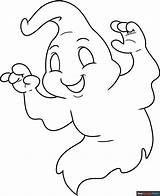 Ghost Coloring Page  Easy Drawing Guides sketch template
