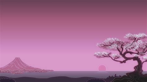 Japan Sakura Minimalist Wallpaper 4k Pc Gaming - IMAGESEE