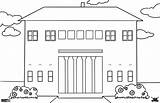 EHCC Building coloring Sheetjpg  East Hawaiʻi Cultural Center sketch template