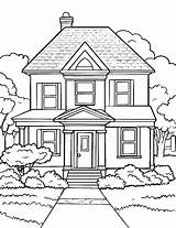 35 House Coloring Pages Printable Sheets sketch template