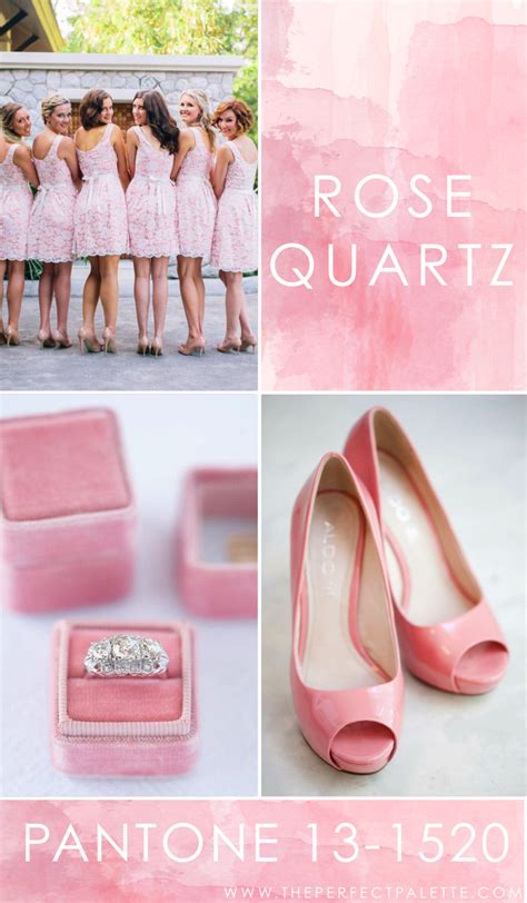 Pantone - Rose Quartz 13-1520 | pink wedding | www.endorajewellery.etsy.com Pantone 2016 ...