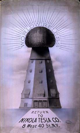 Nikola Tesla Photo: Tesla's dream - Wireless transmission of electricity | Nikola tesla, Tesla ...