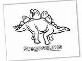 Stegosaurus Coloring Page sketch template