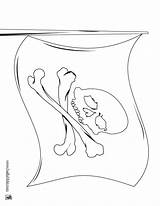 Pirate flag coloring Pages  Hellokidscom sketch template