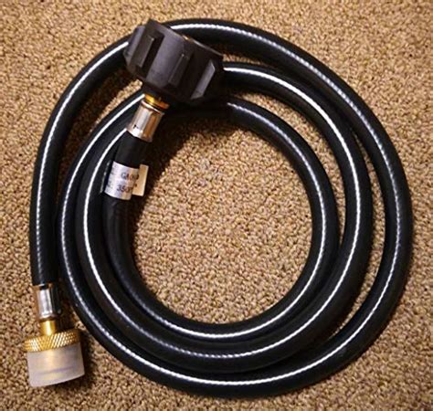 Propane Tank Converter Adapter Hose, Connects 1 LB Portable Appliance ...