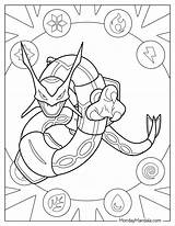 20 Rayquaza Coloring Pages Free PDF Printables sketch template