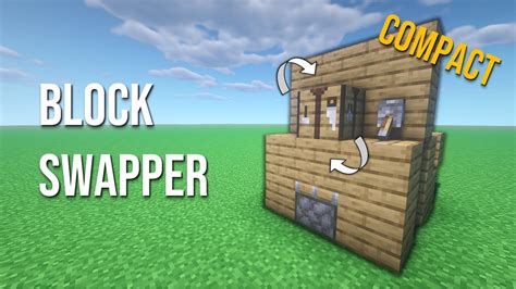 Compact Block Swapper Minecraft Tutorial (Compact) - YouTube