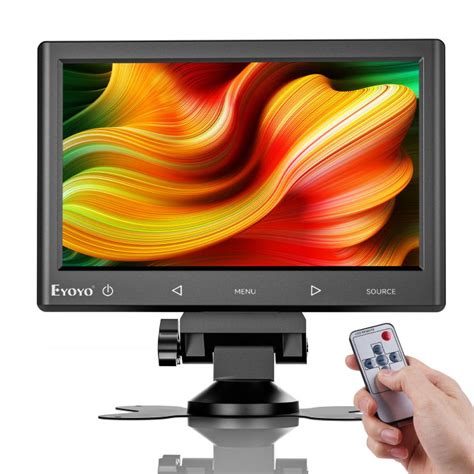 7"/10" 7/10 inch Monitor, 1024x600 Small IPS HDMI Monitor, HDMI VGA AV ...