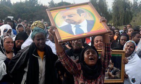 Meles Zenawi funeral: thousands of Ethiopians attend long-serving PM burial