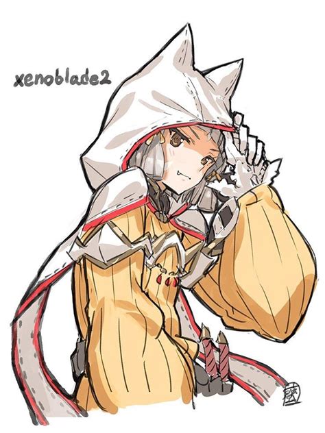 Xenoblade Chronicles 2 Nia Fan Art - canvas-leg