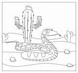 Printable Desert Coloring Pages sketch template