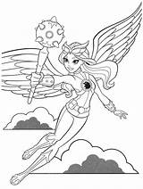 DC Superhero Girls Coloring Pages  Best Coloring For Kids sketch template