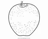 Apple Coloring Pages For Kid sketch template